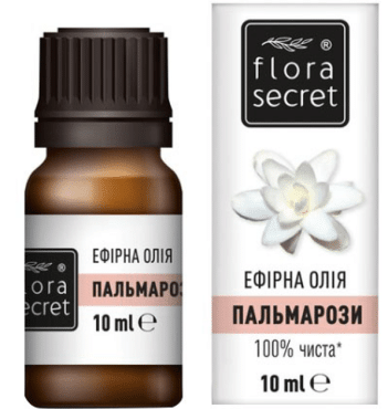 Олія ефірна Flora Secret Пальмарози, 10мл