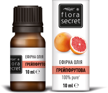 Масло эфирное Flora Secret Грейпфрутовое, 10мл