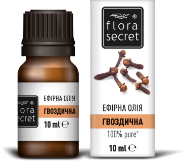 Масло эфирное Flora Secret Гвоздичное, 10мл