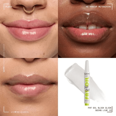 Блеск-бальзам для губ NYX Professional Makeup Fat Oil Slick Click тон 13, 2 г фото 1