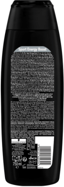 Гель для душа Fa Men Sport мужской Kick Off с ароматом гуараны и женьшеня, 750 мл фото 1