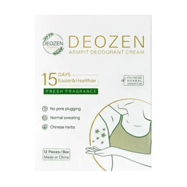 Дезодорант-крем DEOZEN для подмышек, 24 саше*0.4 г