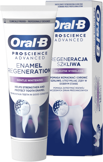 Зубна паста ORAL-B Pro-Science Відновлення емалі Делікатне відбілювання, 75 мл