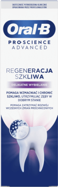 Зубная паста ORAL-B Pro-Science Восстановление эмали Деликатное отбеливание 75 мл фото 1