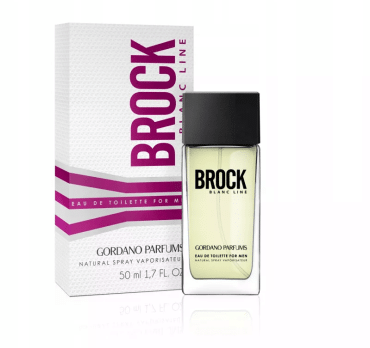 Туалетна вода чоловіча GORDANO PARFUMS 195 BROCK Blanc Line, 50 мл