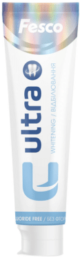Зубная отбеливающая паста Fesco Ultra Whitening, 100мл
