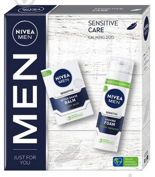 Набор Nivea Men Keep it relaxed (гель для душа 3 в 1, 250 мл + антиперспирант спрей, 150 мл), 1 шт