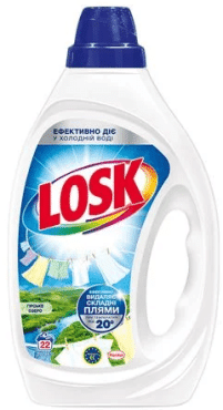 Гель для прання Losk Гірське озеро 22 прання, 990 мл