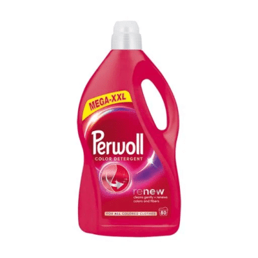 Гель для деликатной стирки Perwoll Renew Color Detergent для цветных вещей, 80 стирок, 4 л