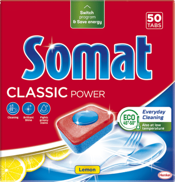 Таблетки для посудомийної машини Somat Класік, 50 шт