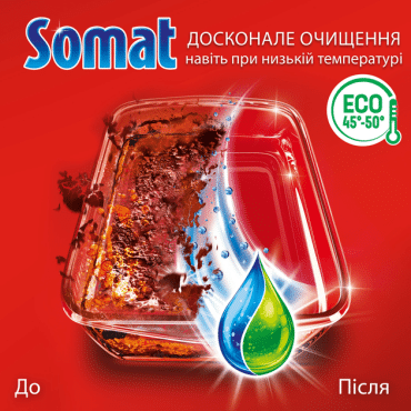 Гель для посудомийної машини Somat Екселенс, 684+684 мл фото 5
