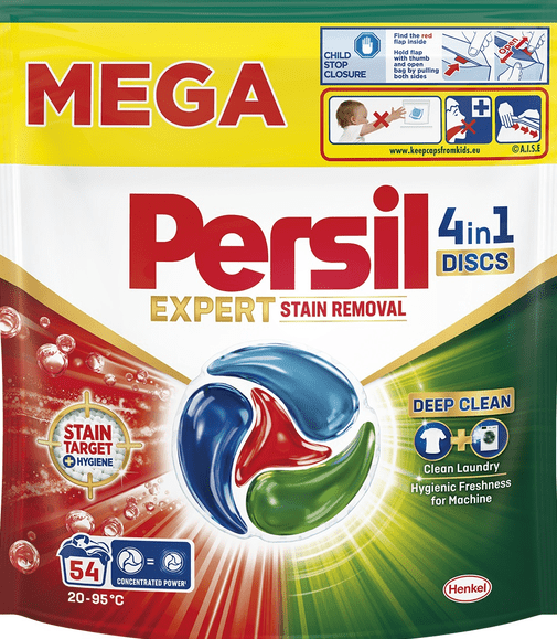 Диски для прання Persil Видалення плям 54 шт