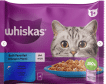 Корм для котів Whiskas тунець, лосось в желе, набір 4х85 г, 340 г