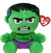 Мягкая игрушка TY Marvel Халк 15 см, 1шт