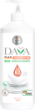 Экологическое средство для мытья посуды с глицерином DAVA BALANCE, 1000г