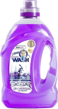 Гель для стирки DOCTOR WASH универсальный, 80 циклов стирки, 2.1 л.