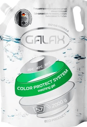 Гель для прання Galax концентрований doypack 57 прань 2 л