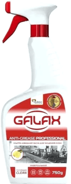 Средство удаления жира с кухонных поверхностей GALAX das PowerClean Professional, 750 г