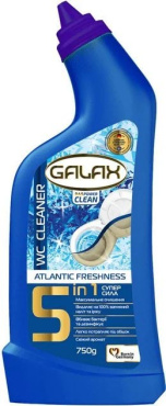 Средство для чистки унитаза Galax das Power Clean Свежесть Атлантики 750 г