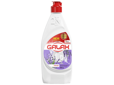 Концентрированная жидкость для мытья посуды GALAX Лаванда 480 г