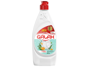 Концентрована рідина для миття посуду GALAX Мандарин та хвоя 480 г