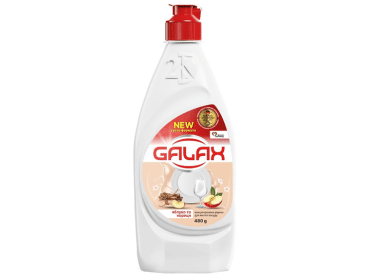 Концентрована рідина для миття посуду GALAX Яблуко та кориця 480 г