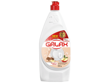 Концентрована рідина для миття посуду GALAX Яблуко та кориця 950 г