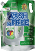 Гель для стирки универсальный WASH&FREE «Горная свежесть», 2000 г (DOYPACK)