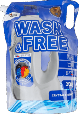 Гель для стирки универсальный WASH&FREE, 2000 г (DOYPACK)