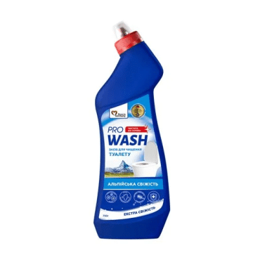 Засіб для чищення унітазу PRO WASH “Альпійська свіжість”, 750 г