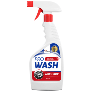 Засіб для видалення жиру з кухонних поверхонь PRO WASH, 500 г
