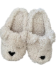 Капці домашні жіночі Twins HS-LUX напiвчешки ANIMALS bear white розмір 36/37