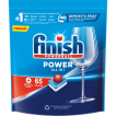 Таблетки для мытья посуды в посудомоечных машинах Finish power all in 1, 65 шт