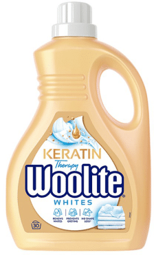Засіб для прання Woolite для світлих та білих тканин з Кератином 1,8 л