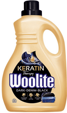 Засіб для прання Woolite для чорних та джинсових тканин з Кератином 1,8 л