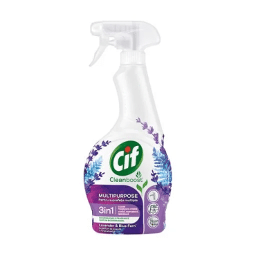 Мультифункциональное чистящее средство Cif Cleanboost 3 In 1 Лаванда и синий папоротник, 500 мл