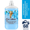 Кондиціонер для білизни Coccolino Fresh & Soft Blue Splash Зелене яблуко троянда та сандал 1.7 л фото 1
