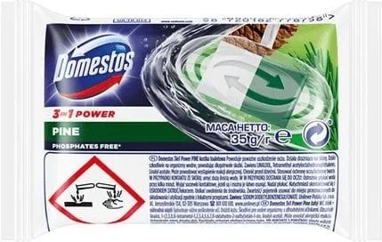 Сменный блок для унитаза Domestos Хвоя 35 г