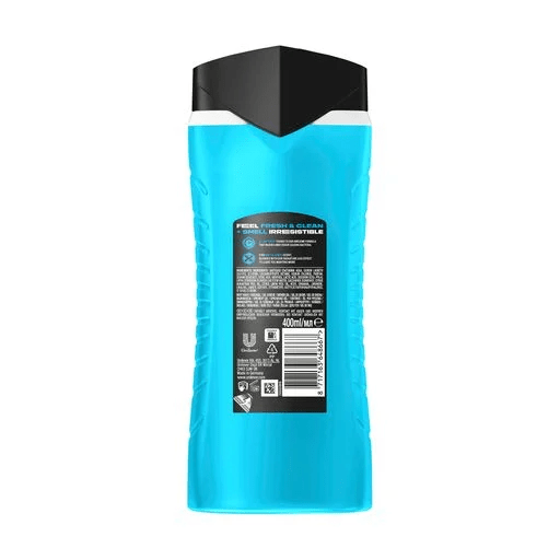 Гель для душу та шампунь Axe Айс чіл, 400 мл