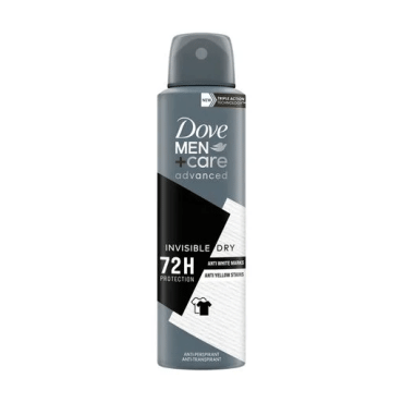 Антиперспірант-спрей DOVE MEN+CARE невидима сухість 72 години, 150 мл