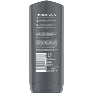 Гель для душу Dove Men+Care Cool Fresh 250 мл фото 1