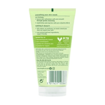 Гель для умывания SIMPLE kind to skin освежающий , 150 мл фото 1