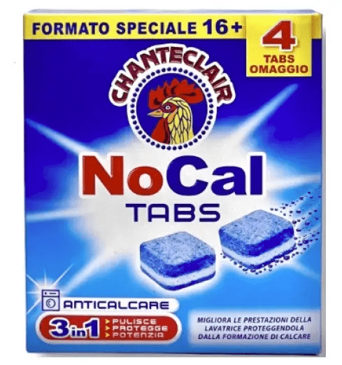 Таблетки ChanteClair NoCal Tabs для пральних машин від накипу 20 шт.