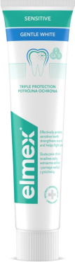 Зубна паста Elmex Gentle White Сенситив Плюс, 75 мл фото 1