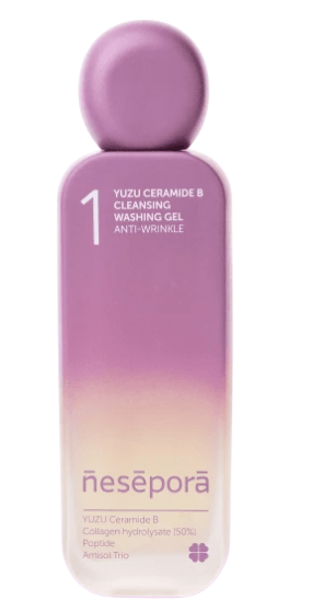 Гель для вмивання Nesepora YUZU Ceramide B антивіковий, 120 мл