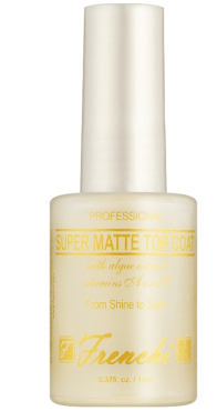 Умная эмаль Frenchi  super matte top coat супер матовое покрытие, 11 мл