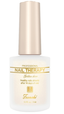 Умная эмаль Frenchi  nail therapy золотой блеск, 11 мл