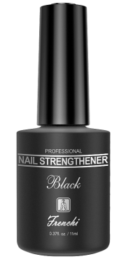Умная эмаль Frenchi  nail strengthener black черный, 11 мл