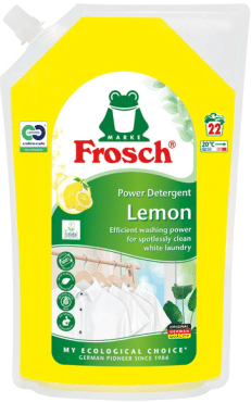 Рідкий пральний засіб Frosch Лимон 1500 мл