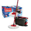 Набір для прибирання Vileda Turbo Smart (швабра 14,5 x 14,5 см + відро з віджимом 45 x 24 x 26 см, 10 л)